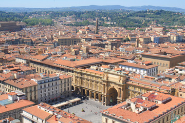Historic center of Florence, city in central Italy and birthplace of the Renaissance, it is the...