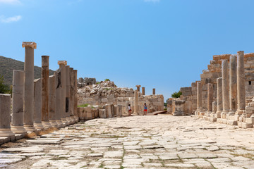 Lycia, Patara the ruins of an amphitheater