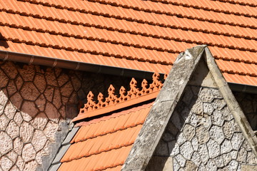 Naklejka premium église
