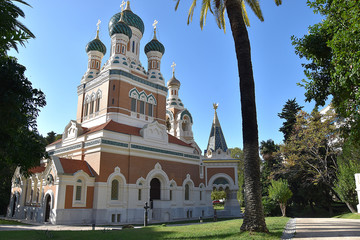 Fototapeta na wymiar cathédrale russe