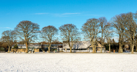 David Welch winter gardens building and central entrance in Duthie Park, Aberdeen, Scotland