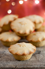 Traditional Christmas mince pies