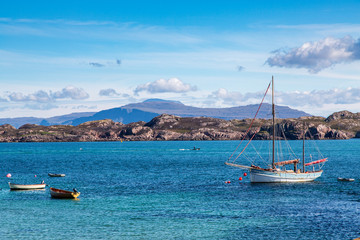 Looking Toward the Isle of Mull from Iona, Scotland