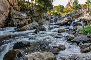wanter flowing at Wilmington Flume