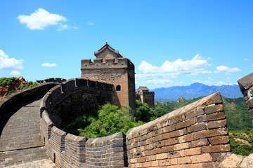 The Great Wall is in China.