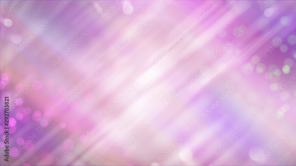 Aufkleber abstract light shiny background with blur effect, bokeh and stripes particles, 3d rendering spring b