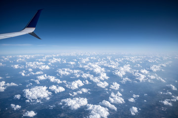 Fototapeta premium wing of airplane