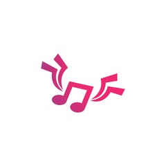 Music note logo