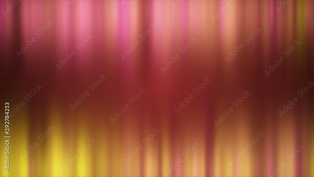 Poster Beautiful waves with lighting, beautiful effect for design projects, 3d rendering computer generated backdrop