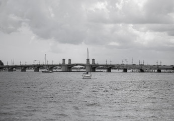 Naklejka premium port of gdansk