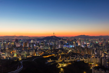View of Seoul  South Korea