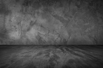 Dark concrete wall textured, For display or montage your products.