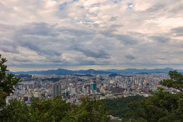 Fototapeta na wymiar View of Seoul South Korea