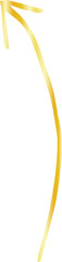 Fototapeta premium Gold Simple thin arrow variation illustration