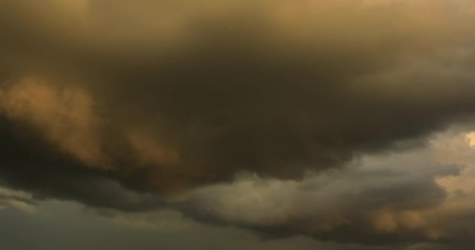 Fast moving dark clouds turn into white clouds in typhoon days.sky clouds nature background.time lapse.
