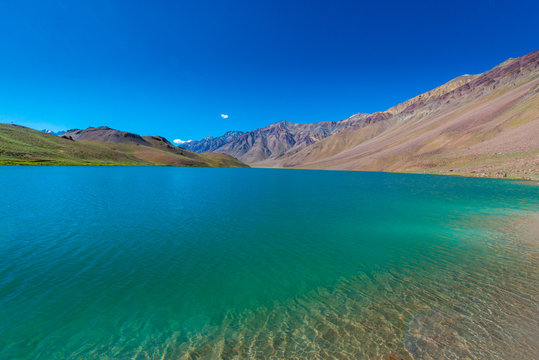 lake in the mountains