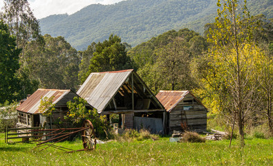 Old Barns - Northern Victoria, Australia