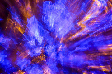 Fototapeta na wymiar Abstract background. Explosion star with gloss and lines. Photo concept galaxies in deep space.
