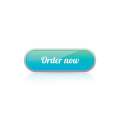 Glossy Order Now Vector Button