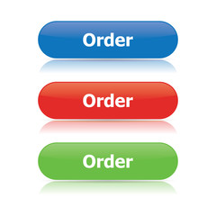 Set of Order Vector Buttons