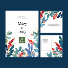 vectors, wedding card for design 