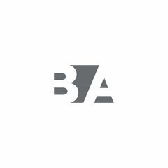 Obraz premium BA Logo