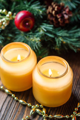 Christmas New Year Celebration Decorations Concept