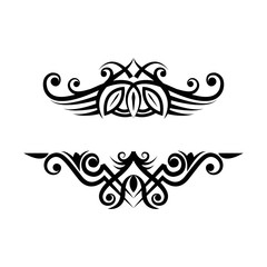  Ornament designs for frame decoration and invitation cards