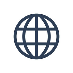 Obraz premium Global Icon