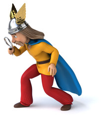 Fun gaulois - 3D Illustration