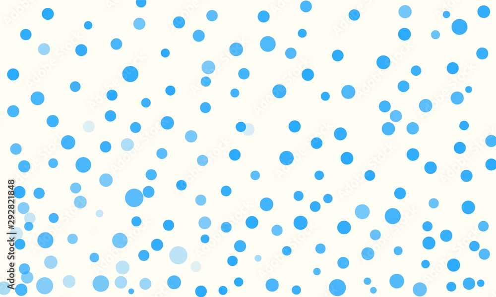 Poster abstract blue random dots background creative vector design templates