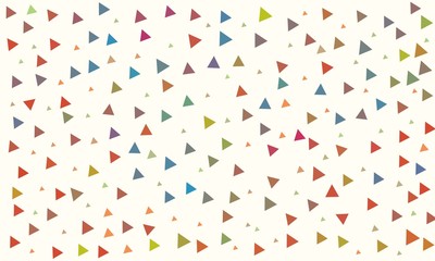 Abstract triangle Color background vector design.