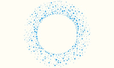 Abstract Blue Random Dots Background Creative vector design Templates