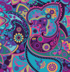 Seamless geometric pattern in oriental style.