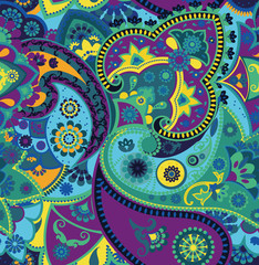 Seamless geometric pattern in oriental style.