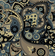 Seamless geometric pattern in oriental style.