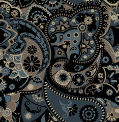 Seamless geometric pattern in oriental style.