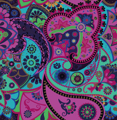 Seamless geometric pattern in oriental style.