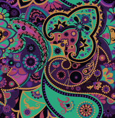 Seamless geometric pattern in oriental style.