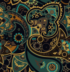 Seamless geometric pattern in oriental style.