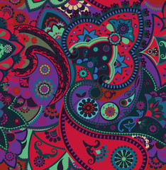 Seamless geometric pattern in oriental style.