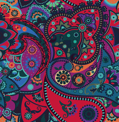 Seamless geometric pattern in oriental style.