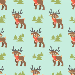 Seamless pattern  ore background  Merry Christmas and Happy New Year 35