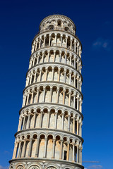 Leaning tower in Pisa, Tuscany, Italy