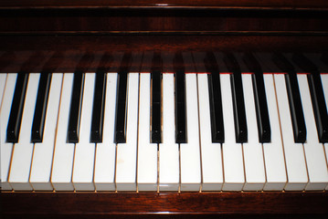 Fototapeta na wymiar Piano Keyboard (Piano)