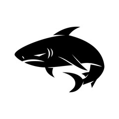 Shark logo Sign vector isolated modern illustration template