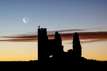 Obraz premium Castle of Caudilla, Toledo, Spain