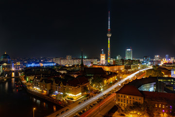 Blick über Berlin - obrazy, fototapety, plakaty
