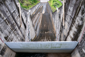 Vajiralongkorn Dam for Agriculture and Power Plant at Kanchanaburi Thailand.