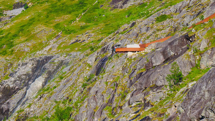 Trollstigen viewpoint in Norway